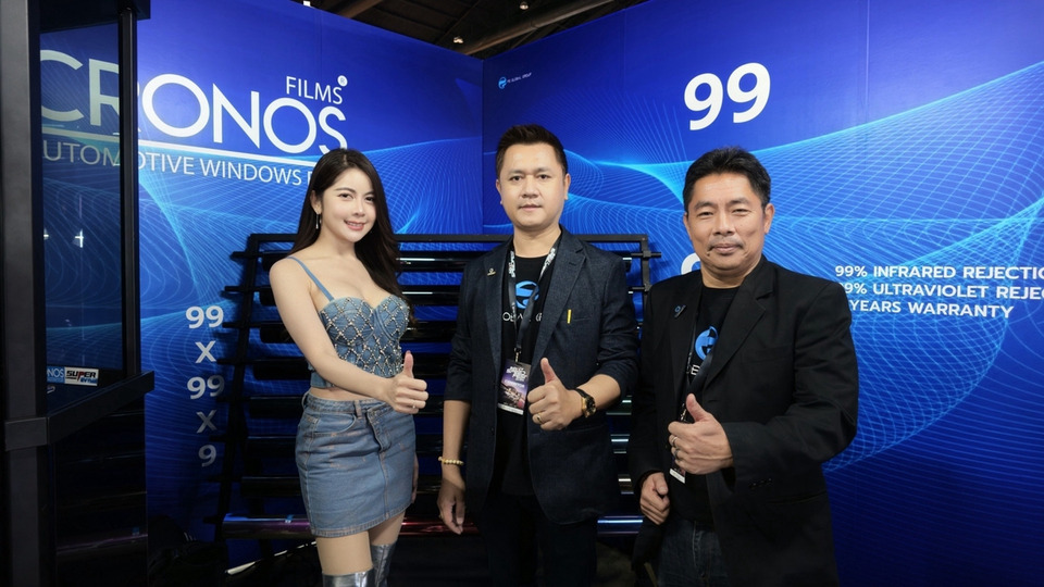 สัมผัสสุดยอดนวัตกรรมฟิล์มเซรามิค Cronos กับคอนเซปต์ทลายขีดจำกัด "99X99X9"