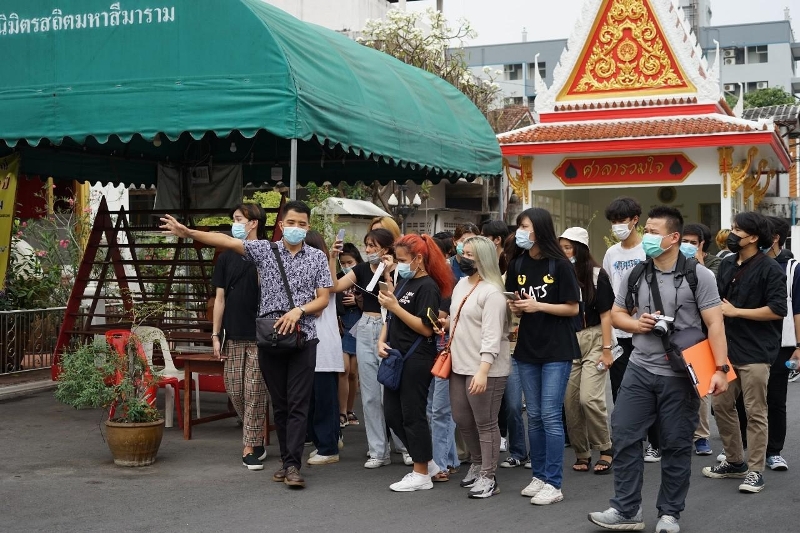 ยุวชนอาสา SPU ลงพื้นที่สร้างสรรค์ชุมชนตลาดพลู Gastronomy District 
