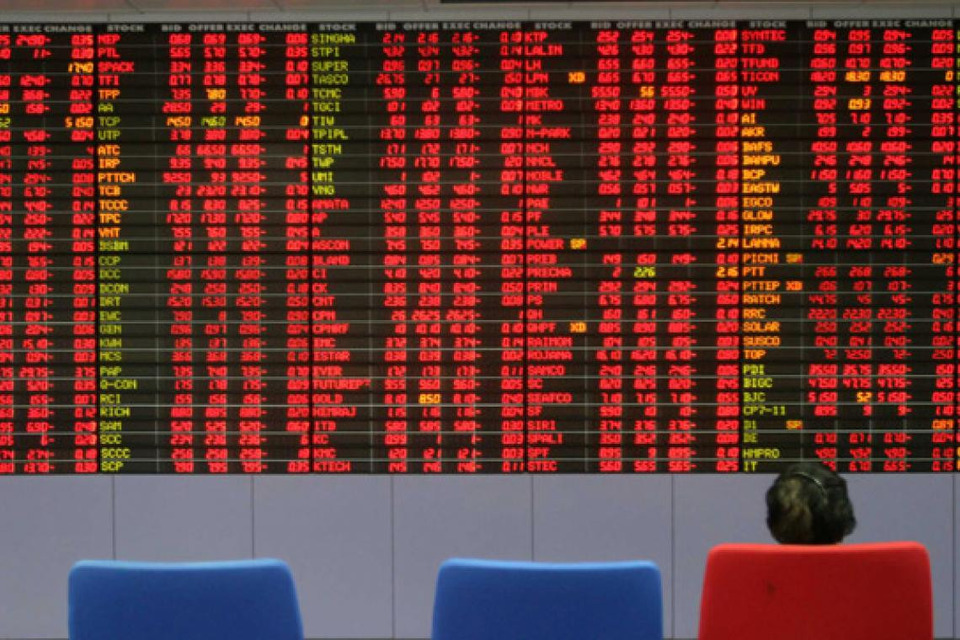 นลท.เทขายหุ้น DELTA-THAI-AOT เจอแรงกดดัน ฉุดปิด - 27.01 จุด มูลค่าซื่้อขาย 37,692.20 ล้านบาท  