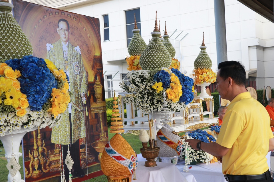 ท่าอากาศยานเชียงใหม่ จัดพิธีทำบุญเนื่องในวันนวมินทรมหาราช 13 ตุลาคม 2568