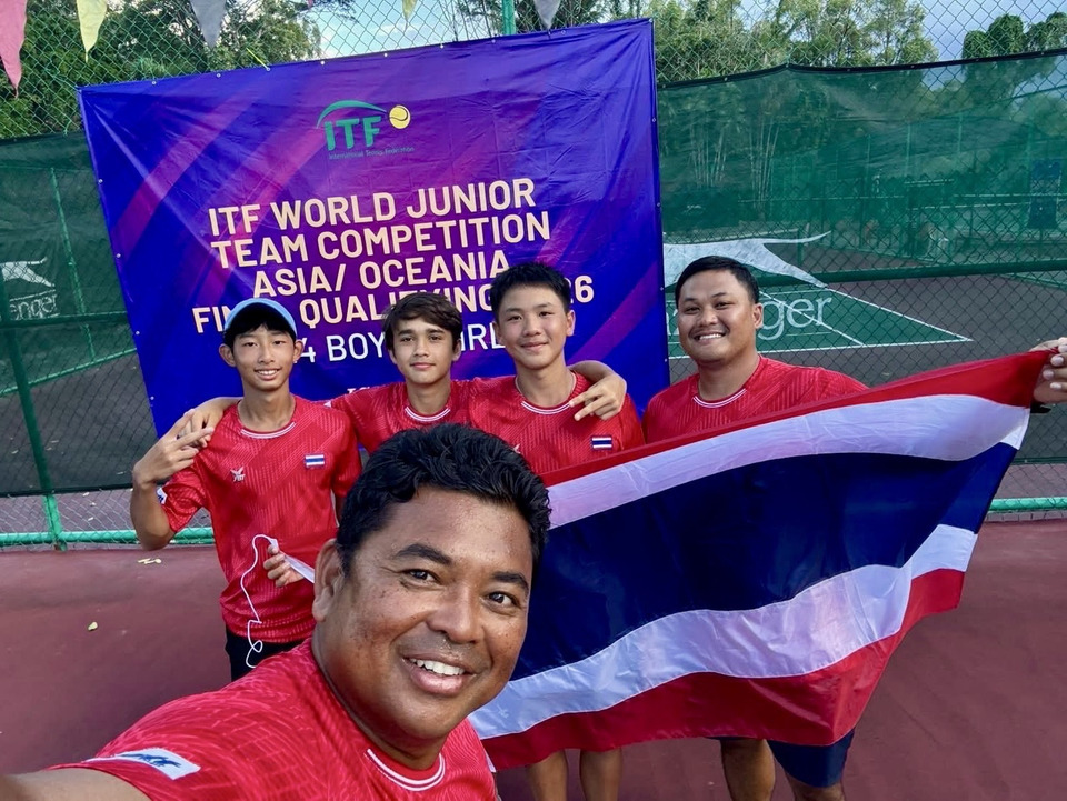 ทีมนักหวดไทยรุ่น 14 ปี ชาย เฉือนชนะเกาหลีสุดมัน ทะยานตัดเชือกพร้อมซิวตั๋วลุย "ชิงแชมป์โลกรอบไฟนอลส์"