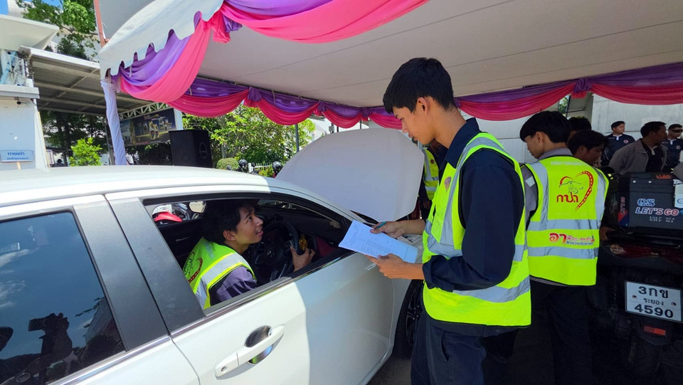 เทคนิคระยองเปิดซ่อมรถฟรีสงกรานต์ 10-16 เม.ย. เช็กก่อนเดินทางลดอุบัติเหตุ