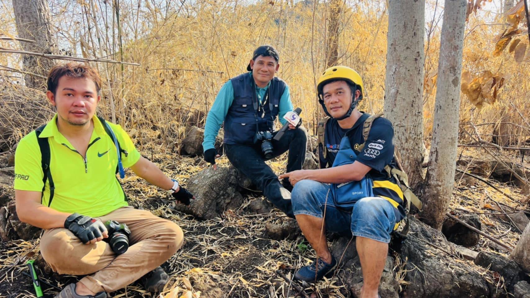 นักสำรวจพื้นที่ฯพบสุสานหอยหินล้านปีบนยอดเขาสูงรที่อ.จอมบึง 