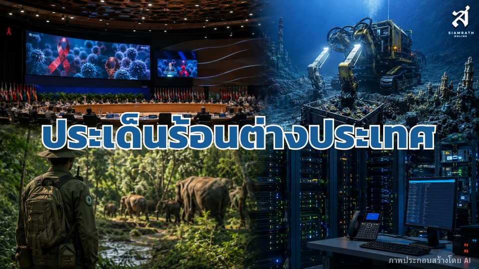 ประเด็นร้อนต่างประเทศ วันที่ 31 กรกฎาคม 2569