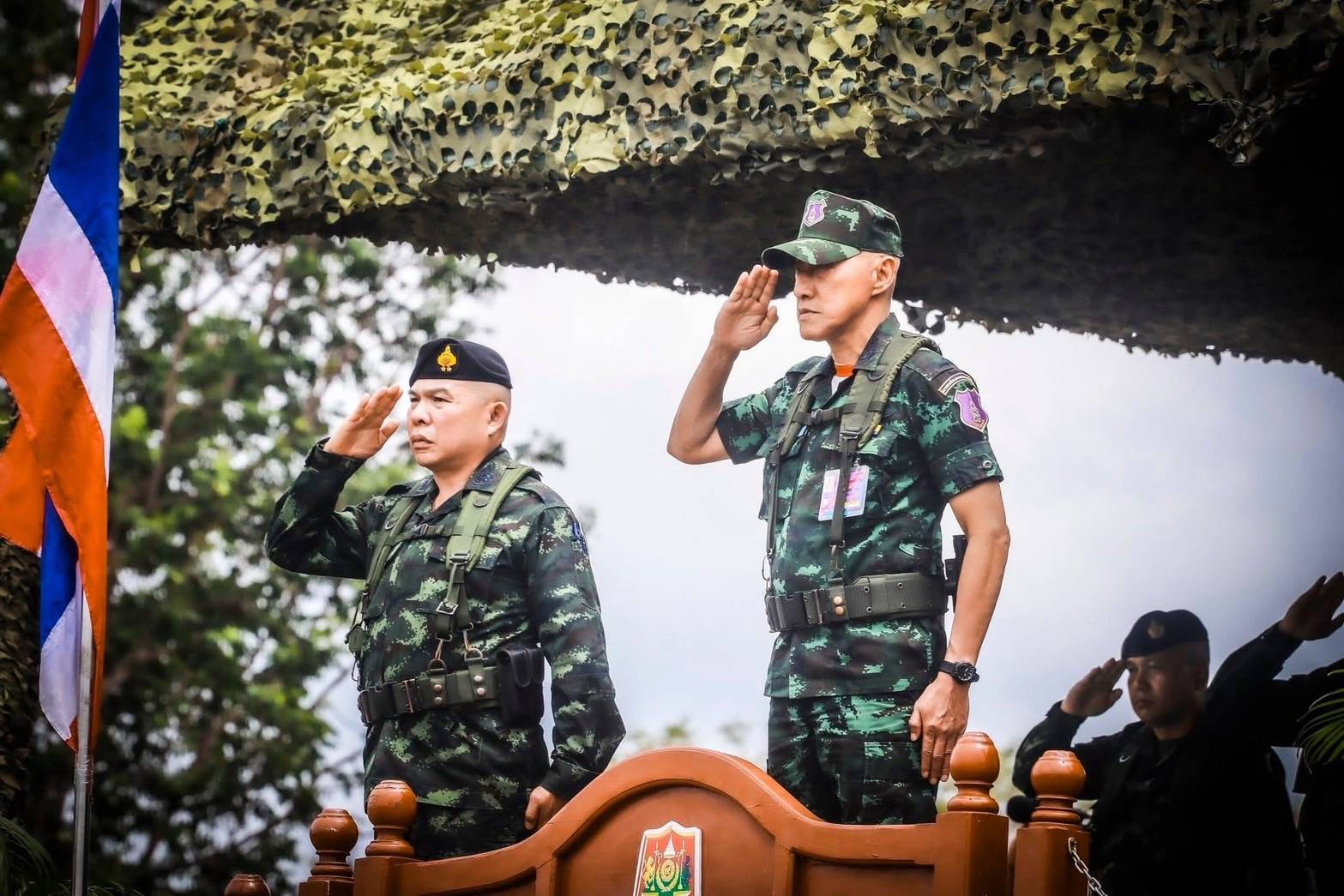 "แม่ทัพภาค 1" ตรวจความพร้อมรบ "กองพลเสือดำ" หน่วย RDF รับมือชายแดนไทย-กัมพูชา