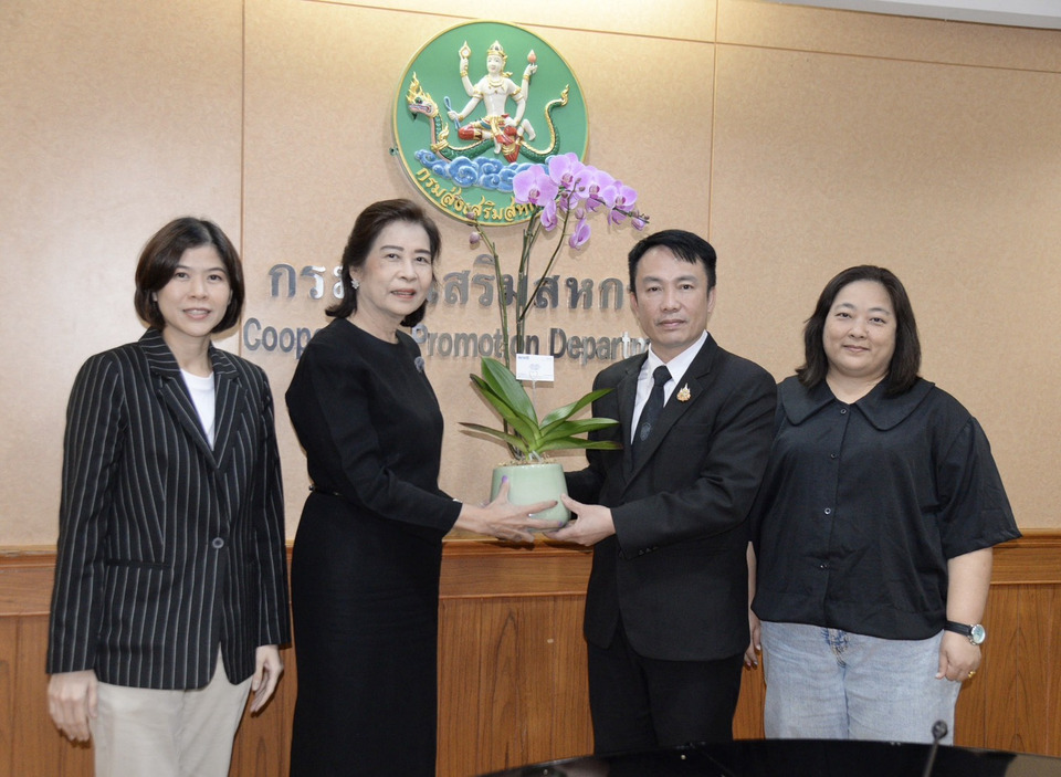 'สยามรัฐ'เข้าพบอธิบดีกรมส่งเสริมสหกรณ์ แสดงความยินดีรับตำแหน่งใหม่