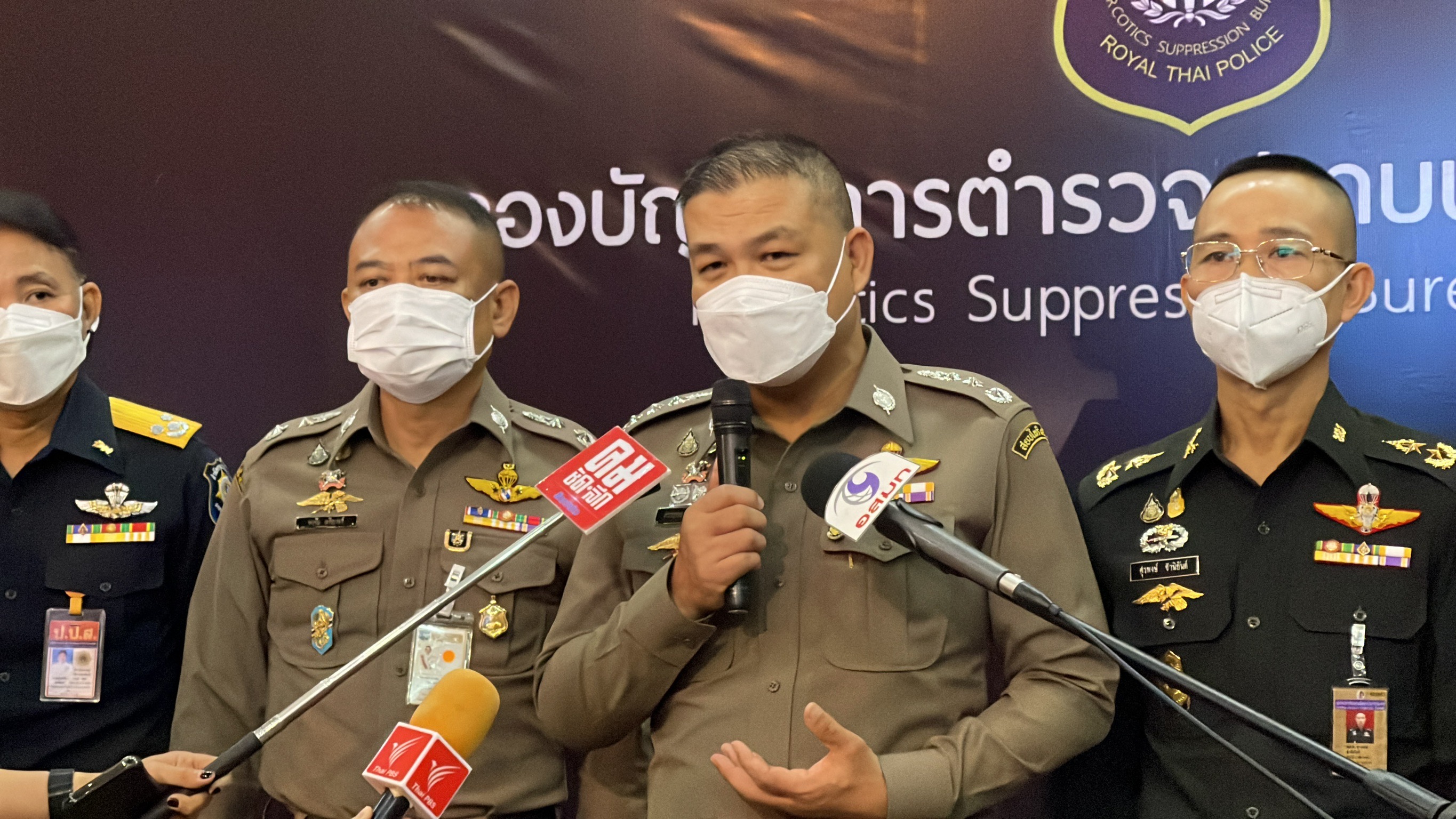 จับกุมผู้ค้ายาเสพติดรายสำคัญ 9 คดี ยึดของกลาง ทั้งยาบ้า ไอซ์ เฮโรอีน ยาอี เคตามีน 