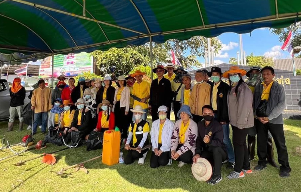 อบต.ดู่ทุ่ง รวมพลังพัฒนาถนนสะอาดปลอดภัย รับปีใหม่ 66