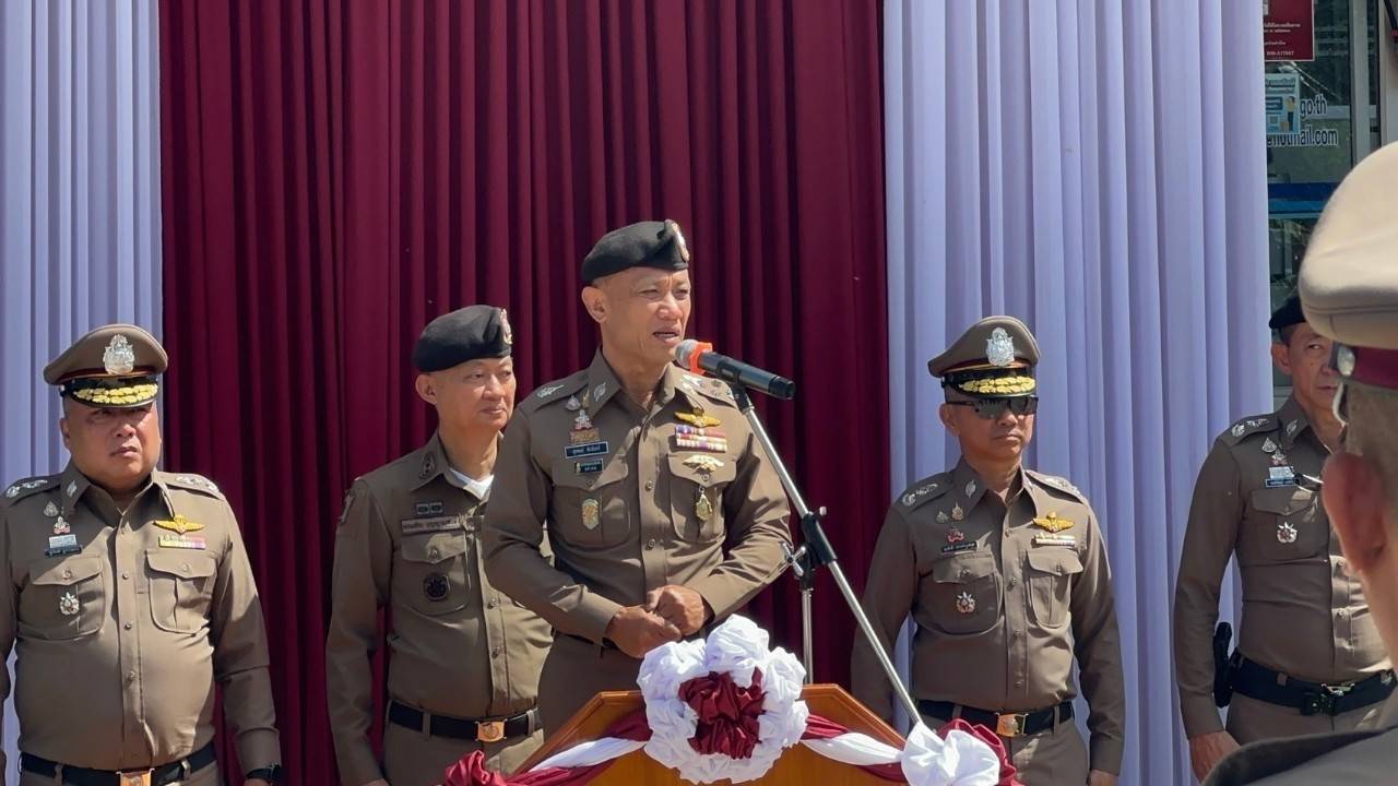 พล.ต.อ.สุรพงษ์ ตรวจเยี่ยมและติดตามการปฏิบัติงานของหน่วย ตามนโยบาย ผบ.ตร.