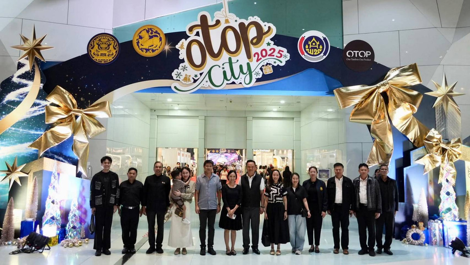 นายกฯ อนุทิน ปลื้ม OTOP CITY ยอดขายสูงเป็นประวัติการณ์ กว่า 868 ล้านบาท