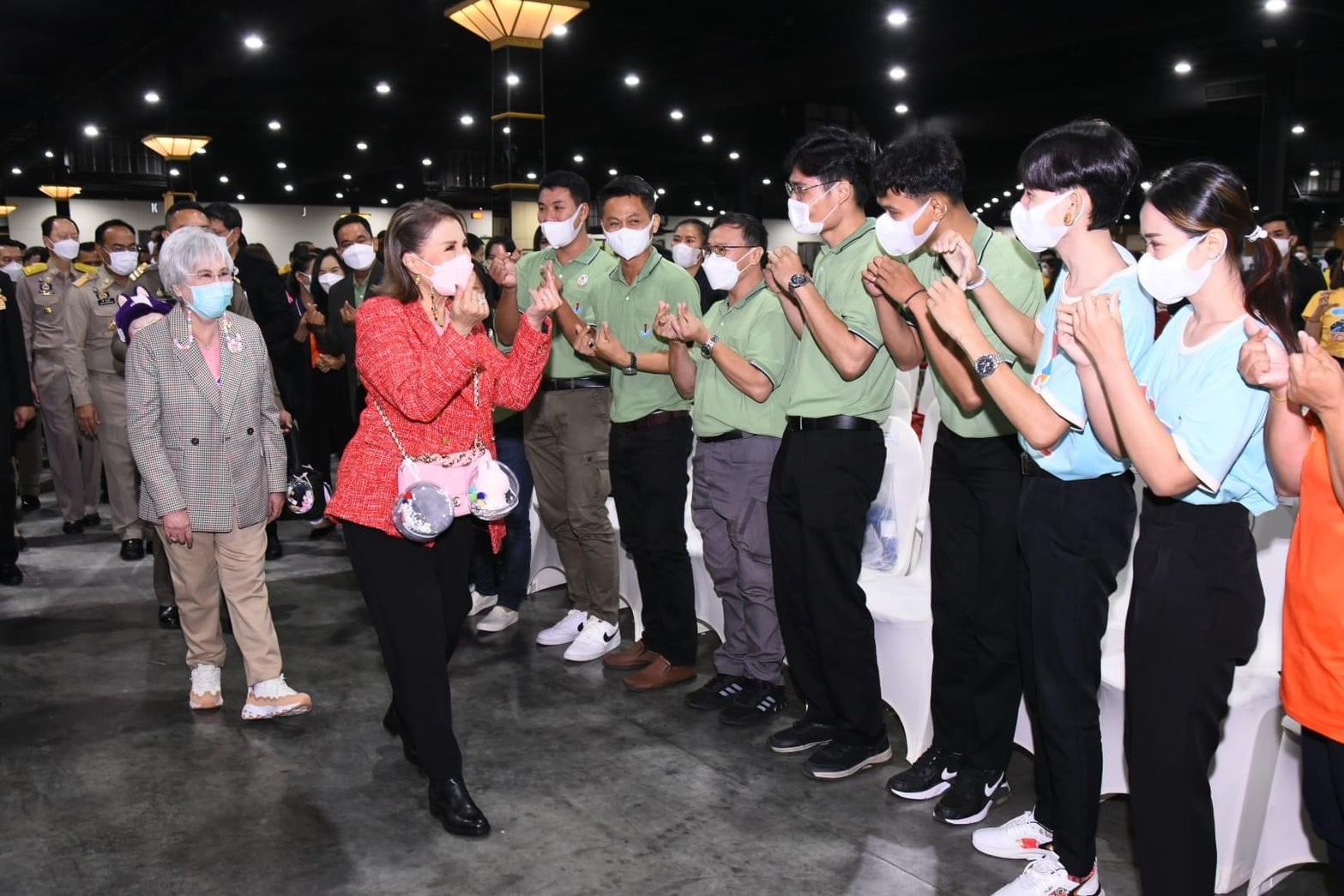 นครปฐม ร่วมเฝ้ารับเสด็จฯ ทูลกระหม่อมหญิงอุบลรัตนราชกัญญา รวมพลสมาชิก TO BE NUMBER ONE ครบรอบ 22 ปี