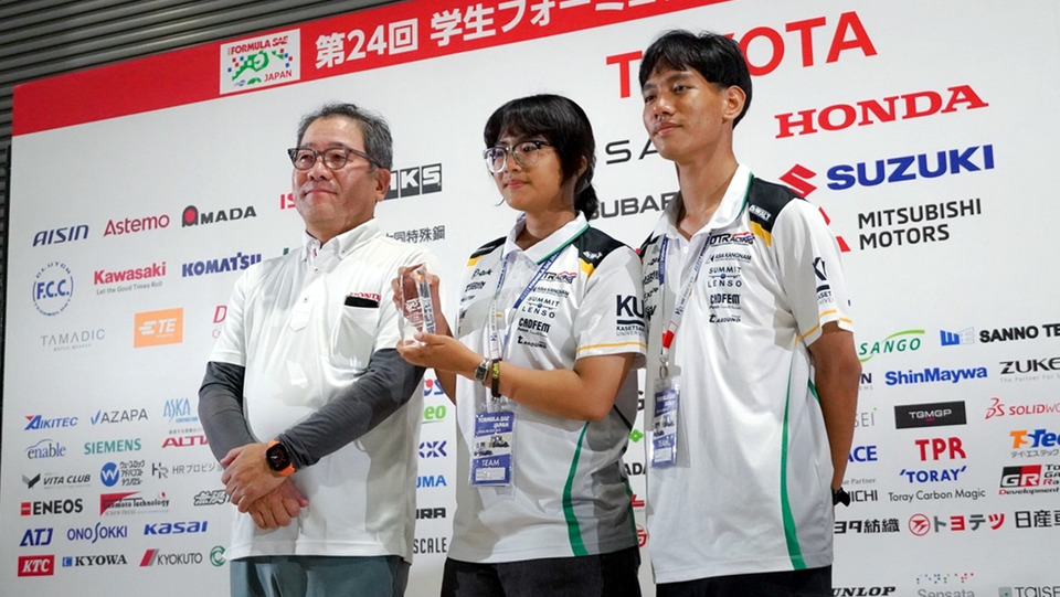 ดงตาลเรซซิ่ง ม.เกษตรฯ คว้าอันดับ 12 Formula Student Japan 2026 กวาด 2 รางวัลใหญ่