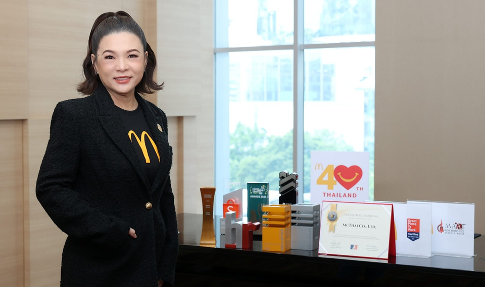 แมคโดนัลด์ ประเทศไทย ฉลอง 40 ปี แห่งความสำเร็จ คว้ารางวัลแห่งความภาคภูมิใจจากหลายสถาบัน