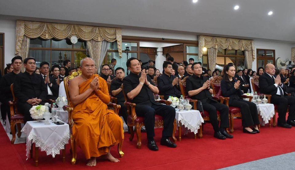 นายกฯ ร่วมพิธีสวดพระอภิธรรม “นายเรียบ นราดิศร” อดีตผู้ว่าฯ ลำพูน
