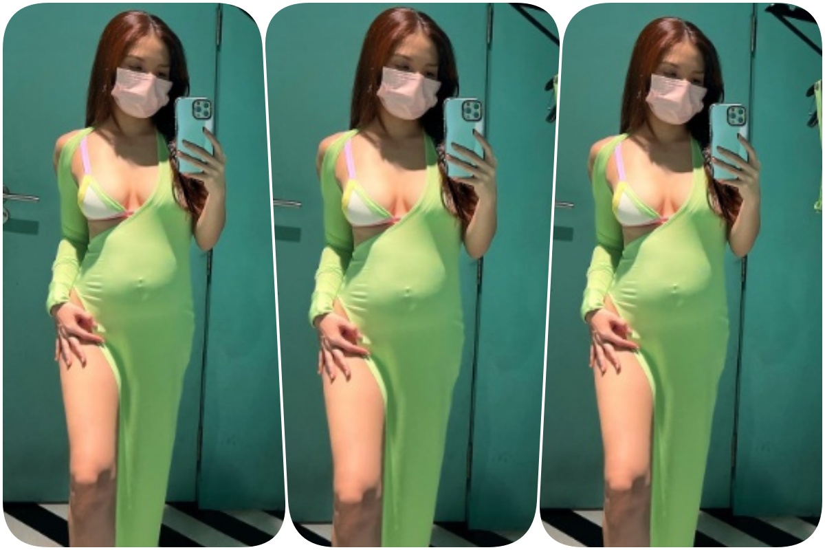 แซ่บไม่แผ่ว! ว่าที่คุณแม่ลูก 3 "ลิเดีย" กับชุดคลุมท้องสุดเซ็กซี่