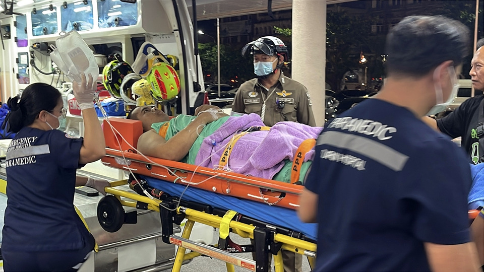 พลทหารเหยียบทุ่นระเบิดชายแดนศรีสะเกษ สาหัส ส่ง ฮ.รักษา รพ.ศูนย์สุรินทร์