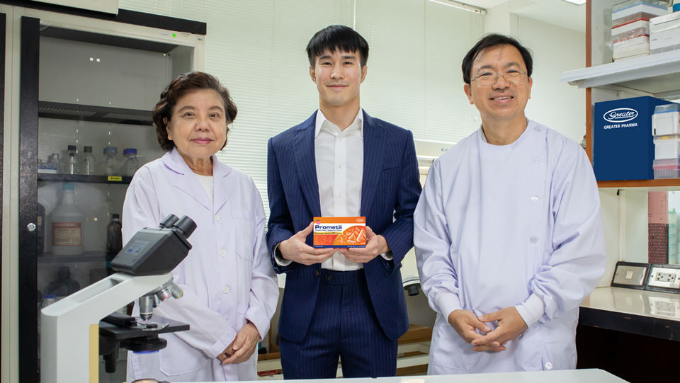 “คณะวิจัย” ทีมแพทย์จุฬาค้นพบL34 – โพรไบโอติกสายพันธุ์ใหม่ใช้รักษาสุขภาพลำไส้คนไทย