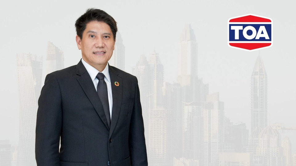 TOA โชว์รายได้ครึ่งปีแรก 11,325 ล้านบาท โต 4% ตลาดรีโนเวท-เคมีภัณฑ์หนุน จ่ายปันผล 0.38 บาท/หุ้น