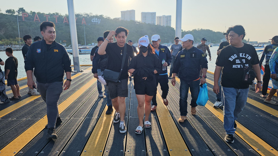 รวบคาเกาะล้าน “หญิงเมียนมา” หนีคดีฆ่าลูกตัวเอง สุดท้ายจนมุมถูกจับ