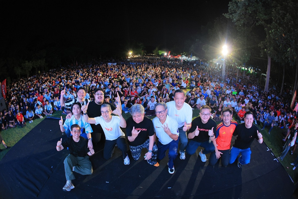 สวนรถไฟแตก! JAS จัด FIFA WORLD CUP 2026 ONE NIGHT ONE CHAMPION แฟนบอลนับหมื่นฉลองสเปนคว้าแชมป์