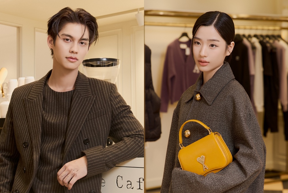 "ไบร์ท-ตู" ถ่ายทอดดีเอ็นเอของแบรนด์ AMI  ผ่านคอลเล็กชัน Fall/Winter 2024