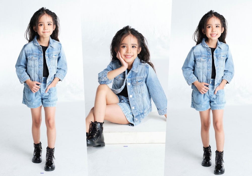 ลูกไม้หล่นไม่ไกลต้น! "น้องดิสนีย์" ลูกสาว "แม่อุ้ม ลักขณา" โพสท่านางแบบรุ่นจิ๋ว