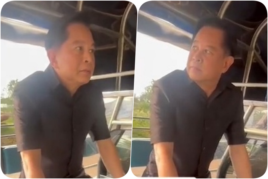 เรียบง่ายติดดิน! "พีระพันธ์ุ" ใช้บริการรถสองแถว กราบสักการะ แสดงความอาลัยในพิธีฌาปนกิจสรีระสังขาร "พ่อครูสมณะโพธิรักษ์" 