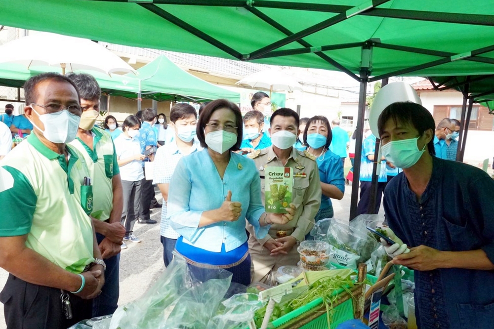 เปิด “ตลาดเกษตรอินทรีย์วิถีสุโขทัย” ส่งเสริมพัฒนาการตลาดสินค้าเกษตร