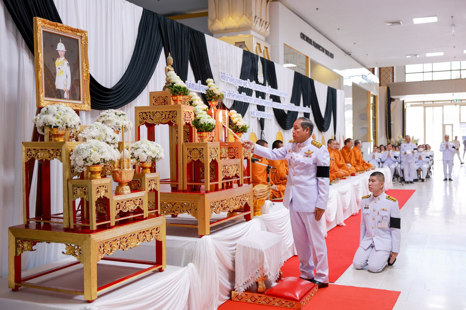กระทรวงวัฒนธรรม จัดพิธีบำเพ็ญกุศลอุทิศถวายแด่ “เจ้าฟ้าพัชรกิติยาภาฯ” เนื่องในวาระครบ 15 วันแห่งการสิ้นพระชนม์