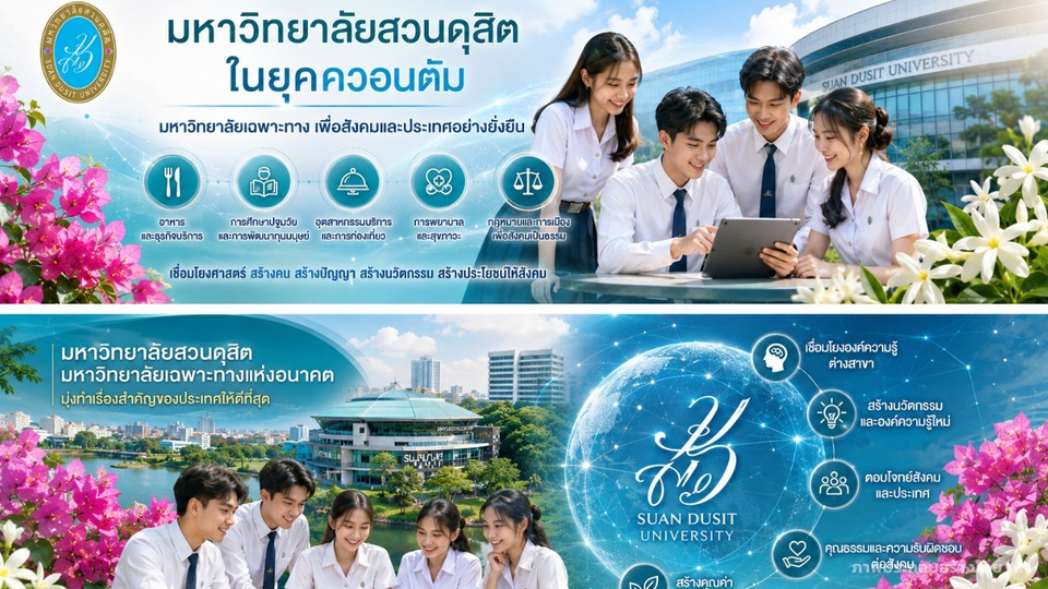 "มหาวิทยาลัยสวนดุสิต” ในยุคควอนตัม