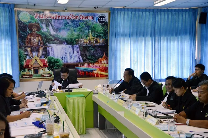 รอง อสส. ลงพื้นที่จังหวัดตาก ติดตามการขับเคลื่อนโยบายยกกระดาษ A4 ย้ำเร่งแก้ไขสหกรณ์ที่มีข้อบกพร่อง