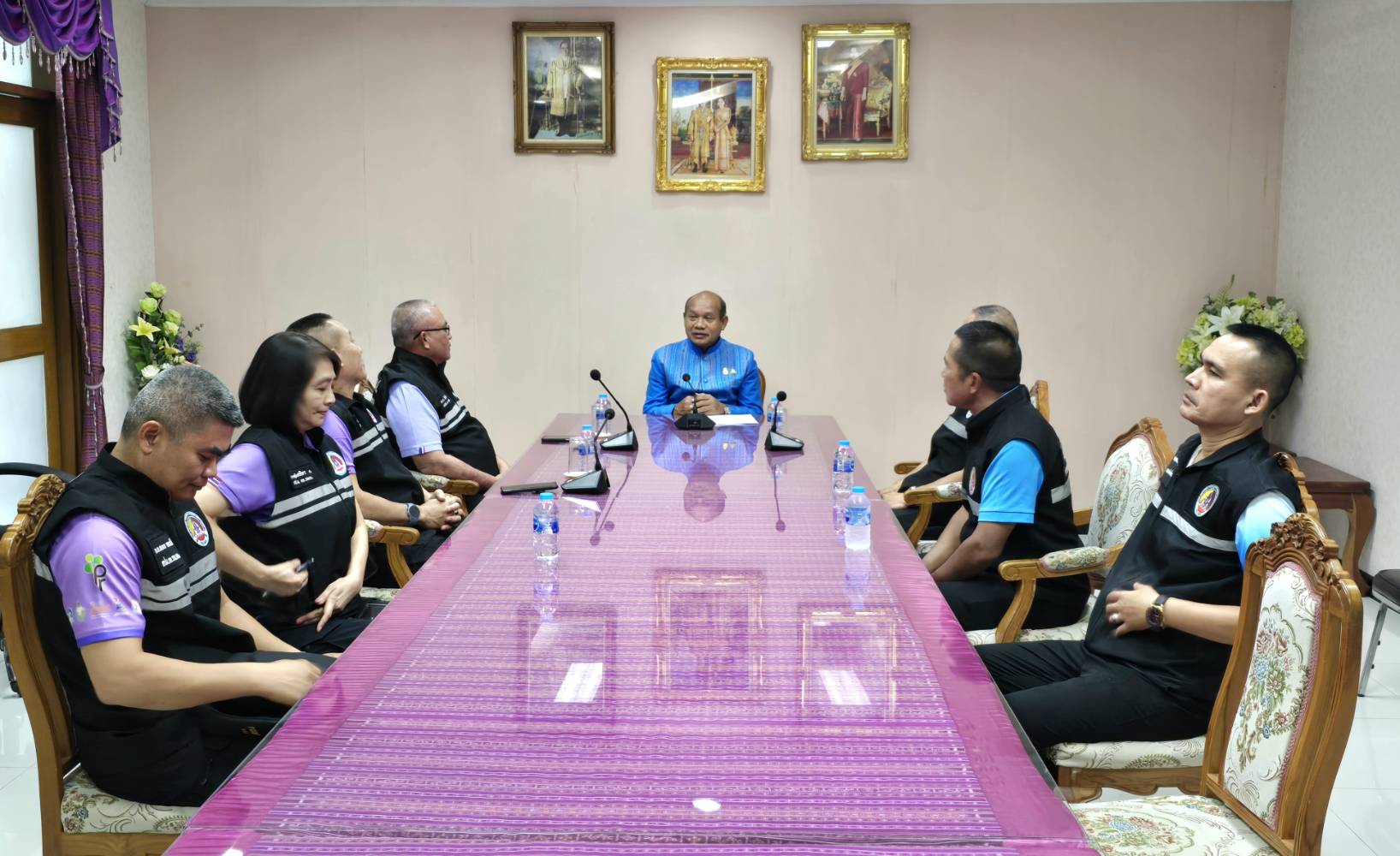 ศปป.4 กอ.รมน.ลงพื้นที่ตรวจโครงการเร่งด่วน"ไม่ท่วม ไม่แล้ง"ตำบลห้วยหินลาด จังหวัดร้อยเอ็ด  