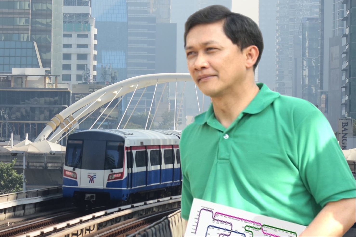 "ดร.สามารถ" ถาม คิดได้ไง? ใช้ "รถไฟฟ้า-รถเมล์" ฟรี 7 วัน สู้ฝุ่นพิษ PM2.5