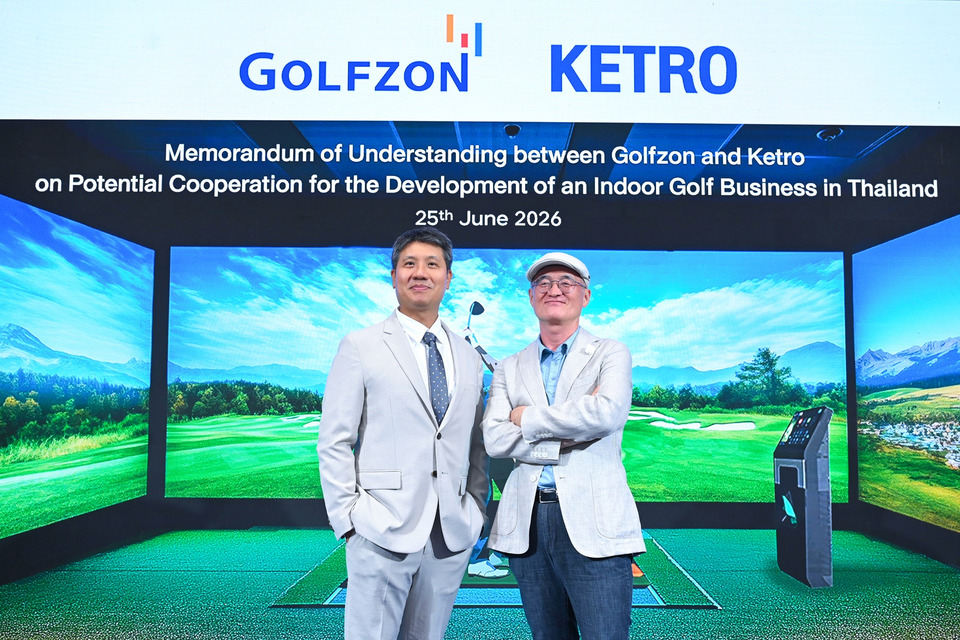 “เคโทร” ผนึก “กอล์ฟซอน” เปิด Golf Center ในไทย ปูทางร่วมทุน ตั้งคอมมูนิตี้ Indoor Golf สุดพรีเมียม รับดีมานด์โต