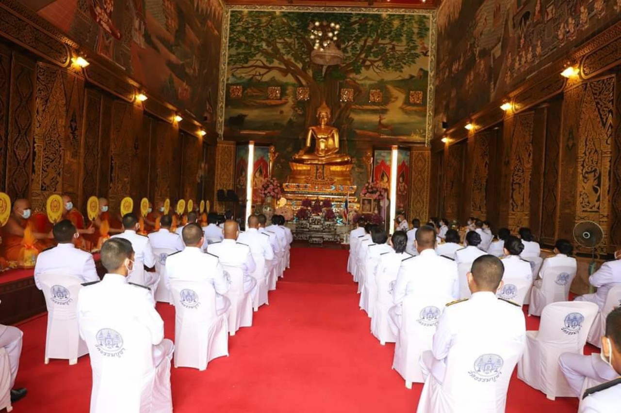 จ.สุราษฎร์ธานีจัดพิธีเจริญพระพุทธมนต์สมโภชพระพุทธนวราชบพิตร เฉลิมพระเกียรติ