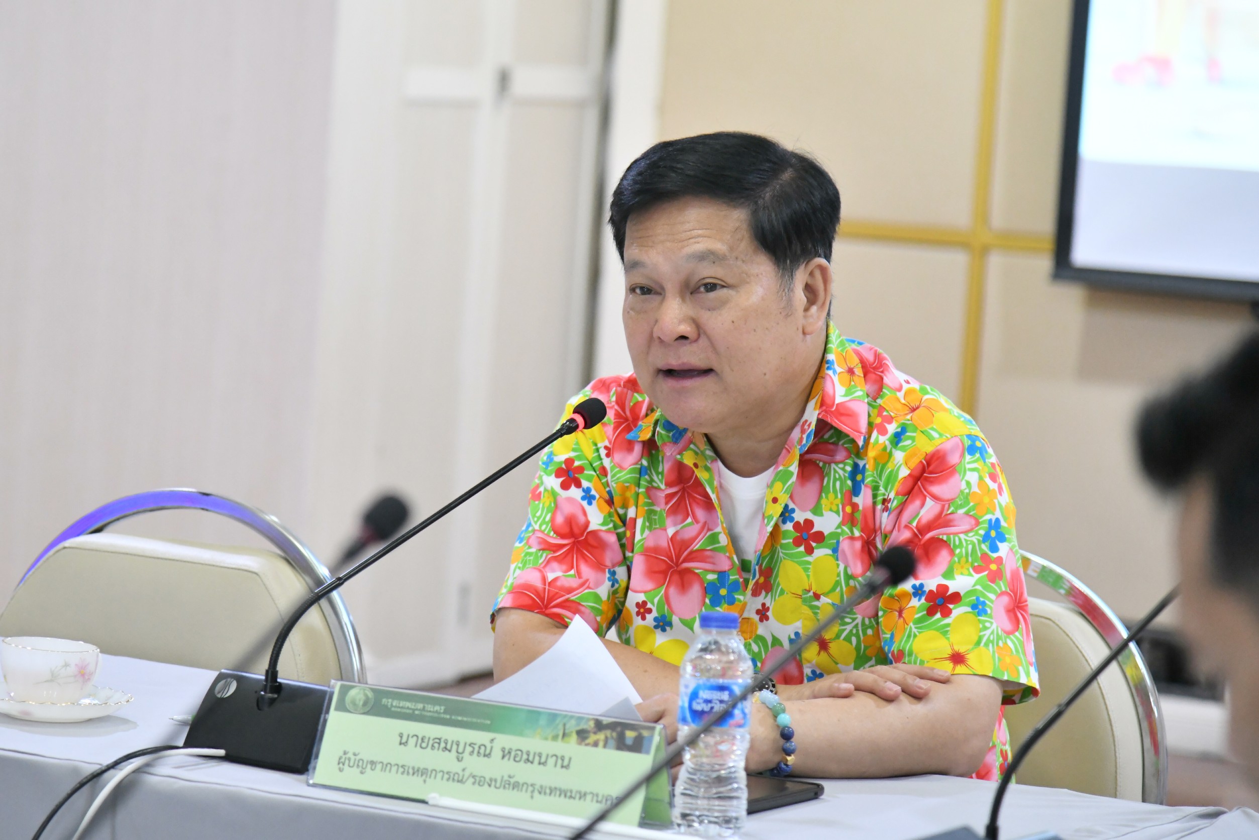 กทม.จัดกำลังเสริมจัดระเบียบพื้นที่เล่นน้ำสงกรานต์สีลม-ข้าวสาร
