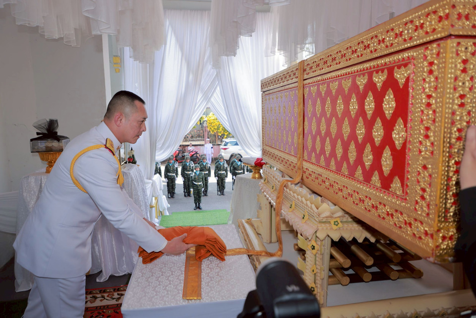 ทบ.จัดพิธีพระราชทานเพลิงศพทหารกล้า “จ.ส.อ.พงศกร ” “จ.ส.อ.พีรยุทธ” สละชีพปกป้องอธิปไตยชายแดนไทย-กัมพูชา 