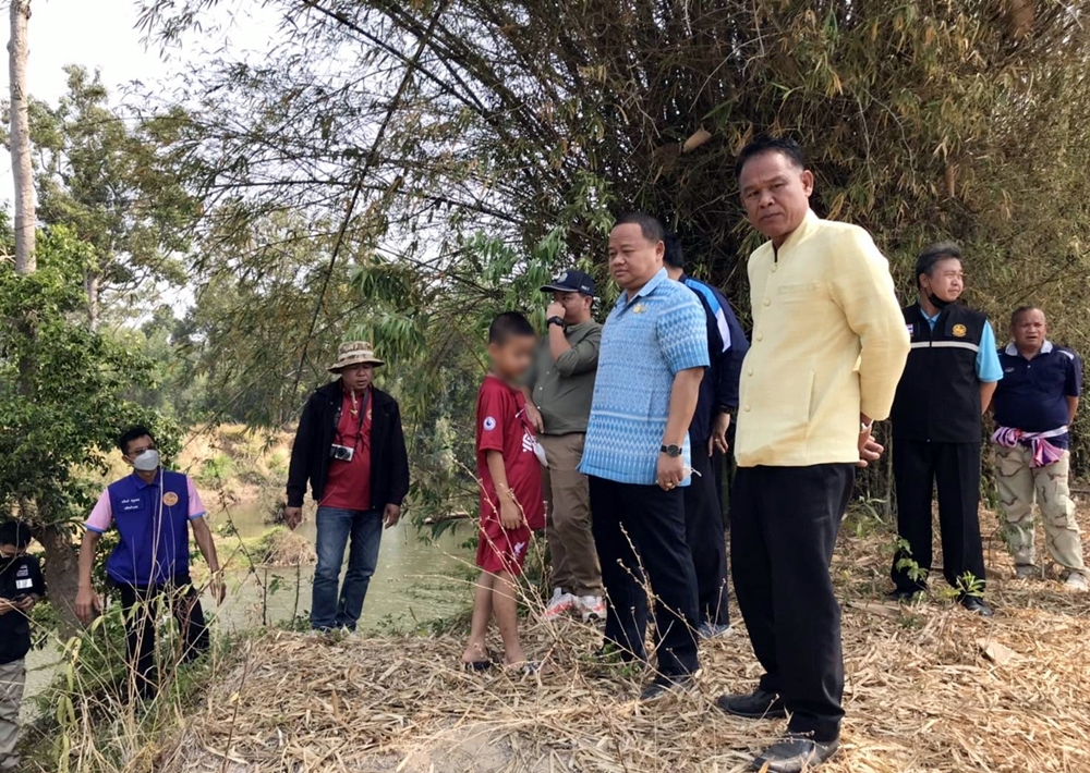 รองผู้ว่าฯ ยโสธร ลงพื้นที่อำเภอกุดชุม ติดตามแก้ปัญหาพนังกั้นลำห้วยโพงพัง