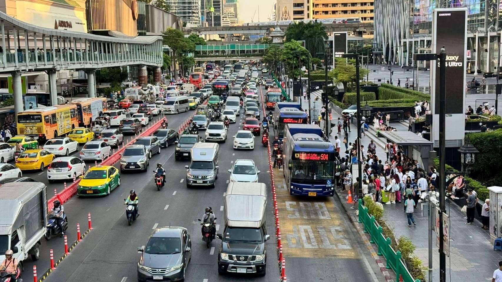 กทม.ยันไม่นิ่งนอนใจ เดินหน้าราชประสงค์โมเดล เชื่อแก้รถติดหน้าห้าง เห็นผล 1-3 เดือน