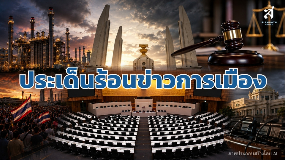 ประเด็นร้อนข่าวเศรษฐกิจ วันที่ 25 สิงหาคม 2569