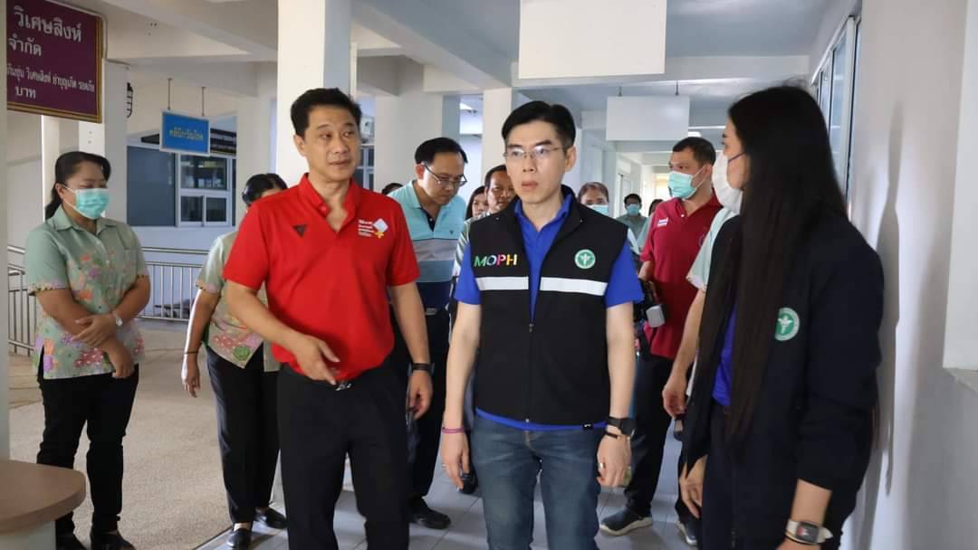 สธ.นิเทศก์ รรท.ผู้ตรวจราชการ ก.สธ.เขตสุขภาพที่ 5 ตรวจเยี่ยมบริหารจัดการพัฒนาระบบสุขภาพใน รพ.จ.กาญจนบุรี