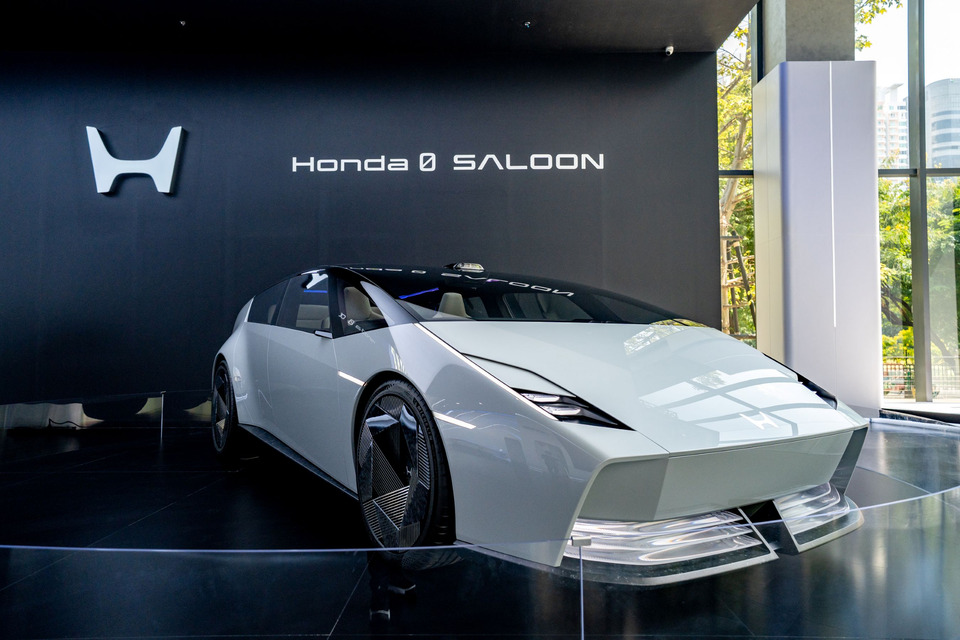ฮอนด้าโชว์ไฮไลต์ Honda 0 α เอสยูวีไฟฟ้าต้นแบบรุ่นล่าสุด ไลน์อัป Honda 0 Series และ Honda 0 SALOON