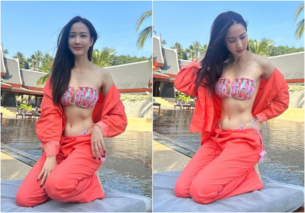 "แต้ว ณฐพร" เสิร์ฟ บิกินีเกาะอก อวดหุ่นสวยแซ่บ