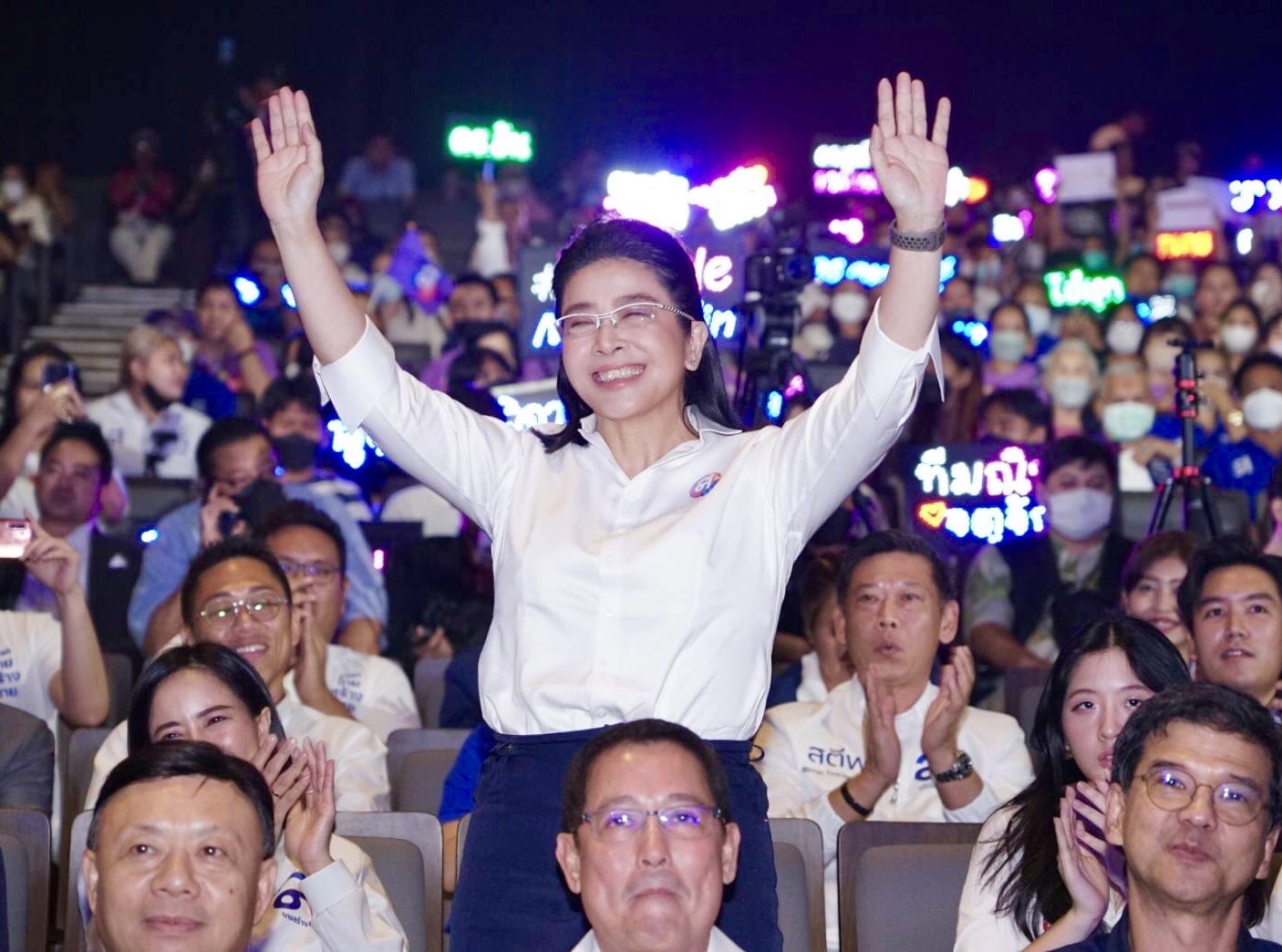 "ไทยสร้างไทย"ประกาศชัดขอ"สู้เพื่อชัยชนะของประชาชน" หยุดการเมืองสองขั้วหยุด "last War" 