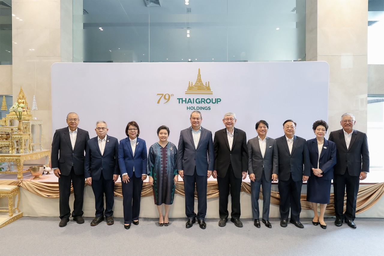 ไทยกรุ๊ป โฮลดิ้งส์ ทำบุญครบรอบ 79 ปี พร้อมก้าวสู่ทศวรรษใหม่อย่างมั่นคง