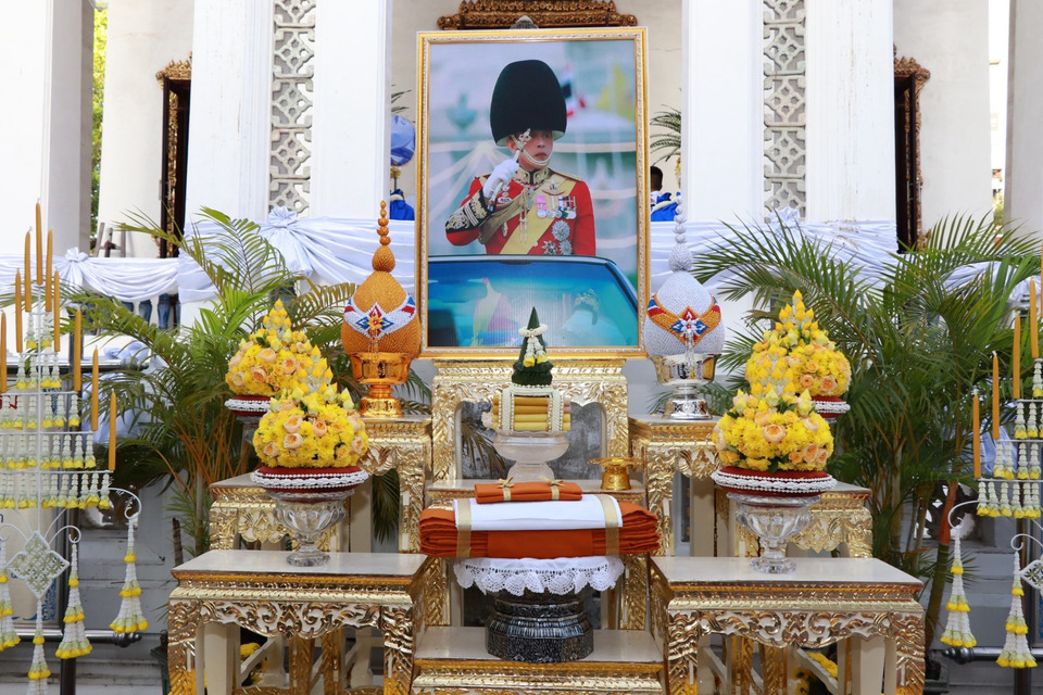 ปภ.ร่วมพิธีถวายกฐินพระราชทานของกระทรวงมหาดไทย 68