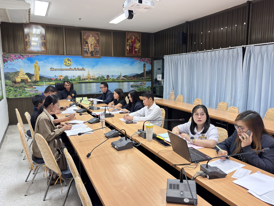 ร้อยเอ็ดประชุมบูรณาการแผนพัฒนาพื้นที่อำเภอ–ตำบล ขับเคลื่อนสอดคล้องยุทธศาสตร์จังหวัด 