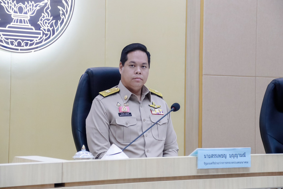 รมช.สรรเพชญ ลงพื้นที่ติดตามงานคมนาคม จ.สงขลา และพื้นที่ภาคใต้ เร่งขับเคลื่อนโครงสร้างพื้นฐาน 