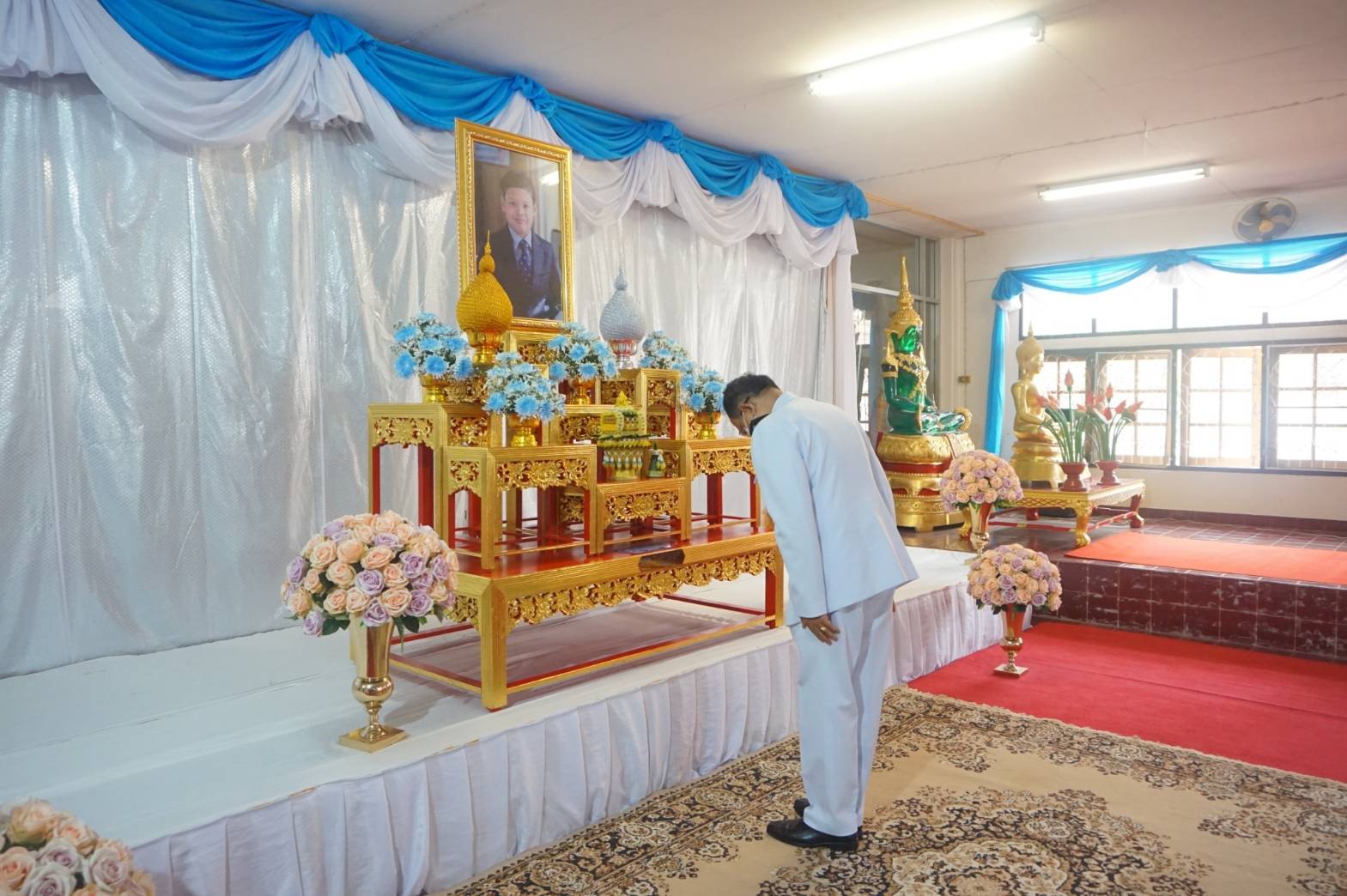 ยโสธรจัดพิธีเจริญพระพุทธมนต์ถวายพระราชกุศล "เจ้าฟ้าทีปังกรรัศมีโชติฯ"  เนื่องในโอกาสวันคล้ายวันประสูติ 29 เมษายน 2565  