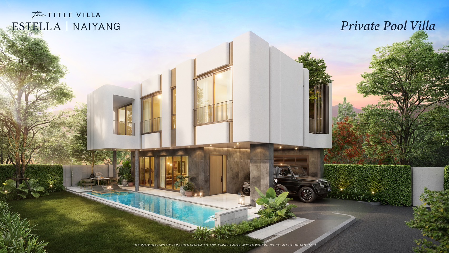 TITLE เปิดตัว Private Pool Villa โครงการแรก “THE TITLE VILLA ESTELLA NAIYANG” สุดปัง ประกาศ Sold Out ทุกยูนิตภายใน 2 เดือนที่เปิดจอง